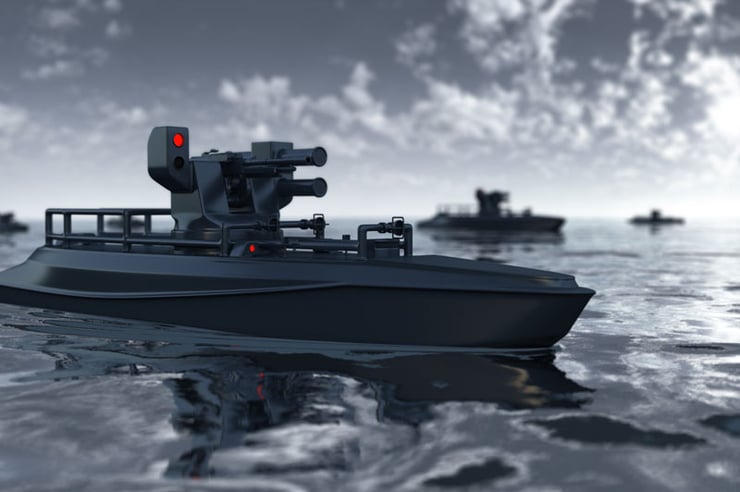 An unmanned surface vessel