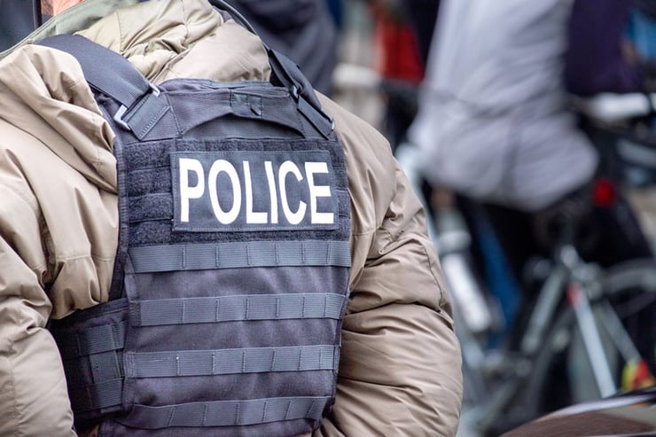 Image of a law enforcement officer